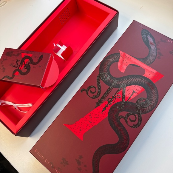 Red Convention 7 Seven Sins Integrity Toys Empty Box Lid Storage Replacement IT - Picture 2 of 10